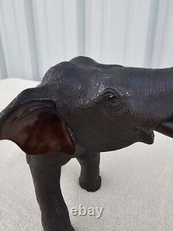 Antique Signed Japanese Meiji Period Large Bronze Elephant