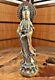 Meiji Era Kannon Buddha Old Bronze Statue 9.4 Inch Japanese Antique Art Work