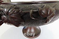 Meiji Period Large 19th Century Japanese Bronze Jardiniere, nouveau, victorian