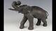 Solde! Beau Grand Okimono En Bronze Japonais Du Début Du Xxe Siècle De La Fin De L'ère Meiji, éléphant, 4,5 Kg